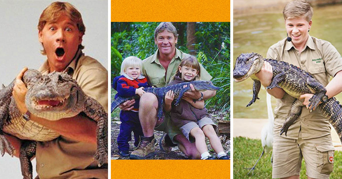 Robert Irwin, fiul exploratorului Steve Irwin, este una