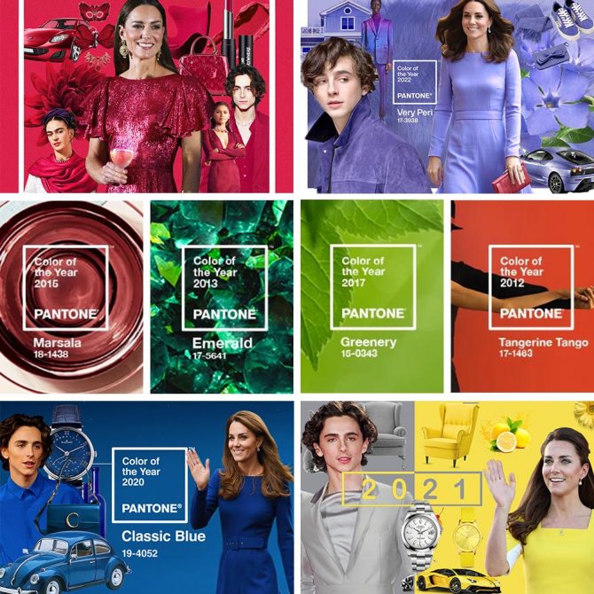 PANTONE va anunta zilele viitoare culoarea anului 2024. Galerie foto cu